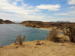 Fotografie cu Playa de la Higuerica zonele de facilități
