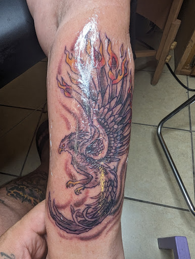 Explore small fishing tattoo ideas, creative tattoo ideas in South Padre Island, available at Seven Sparrows Tattoo