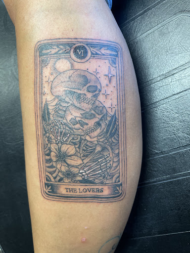 Find tattoos in between breast ideas for your next unique tattoo in Des Moines at Skin Kitchen Tattoo