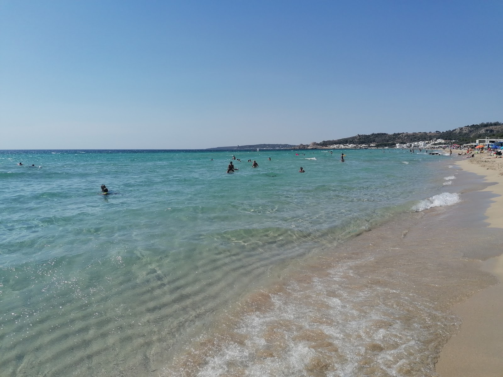 Foto von Spiaggia Padula Bianca befindet sich in natürlicher umgebung