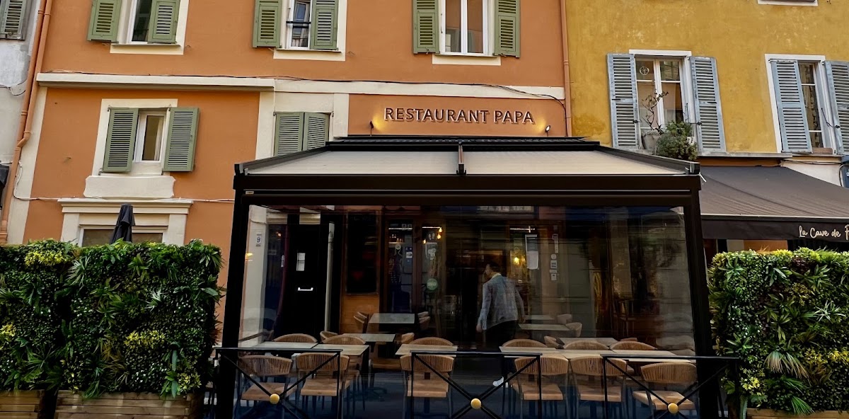 Restaurant PAPA chez papa à Nice