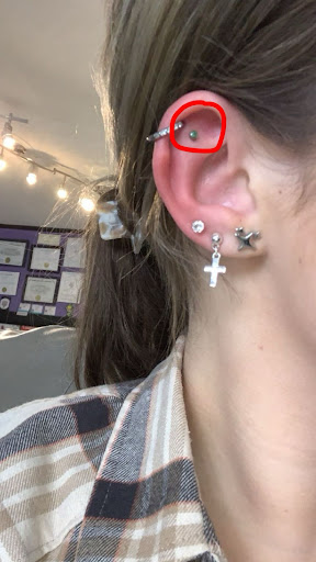 Explore fishing pole tattoo ideas, creative tattoo ideas in Baton Rouge, available at Deja Vu Piercing Studio