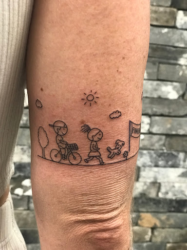 Explore flower arm sleeve tattoo ideas, creative tattoo ideas in Cape Coral, available at Raabery Ink Society