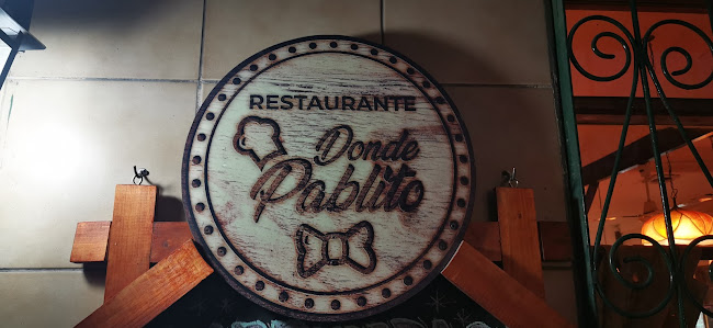DONDE PABLITO - Restaurante