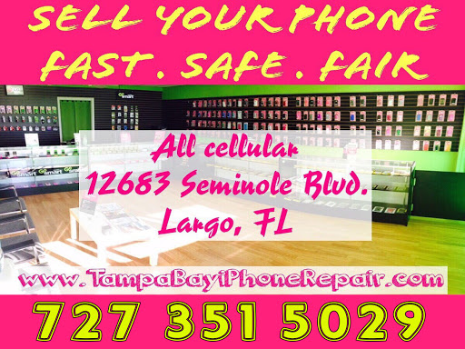 Software Company «All Cellular - iPhone Repair - We Buy Phones», reviews and photos, 12683 Seminole Blvd, Largo, FL 33778, USA