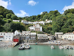 Photo de Plage de Clovelly avec baie longue