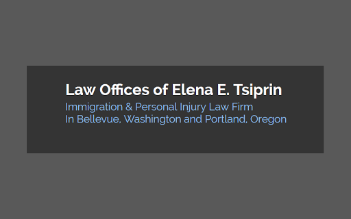 Law Offices of Elena E. Tsiprin, 14670 NE 8th St, Bellevue, WA 98007, Personal Injury Attorney