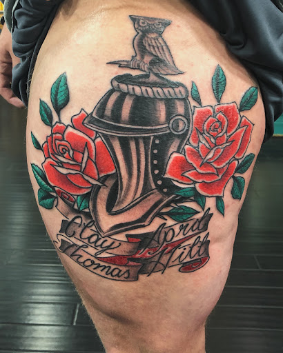 Explore mob tattoo ideas, creative tattoo ideas in Jackson, available at Electric Dagger