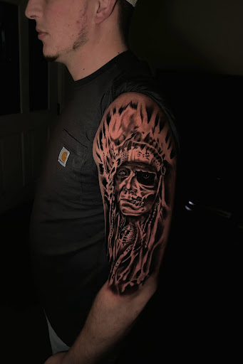 Explore nurse tattoos ideas, creative tattoo ideas in Lavonia, available at 1890 Tattoo Co.