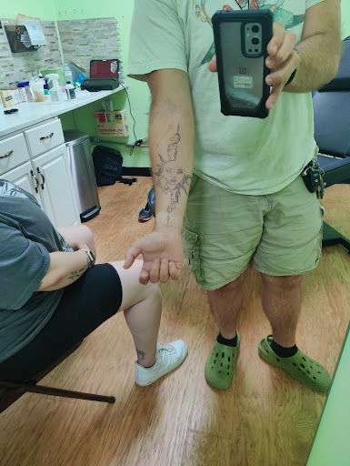 Explore charmed tattoo ideas, creative tattoo ideas in Cookeville, available at Roustabout Tattoo And Body Piercing