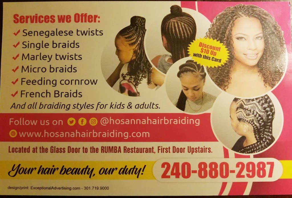 Hosanna Hair Braiding 20902