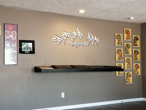 Explore grandfather clock tattoo ideas, creative tattoo ideas in Gadsden, available at Sacred Art Tattoo Company