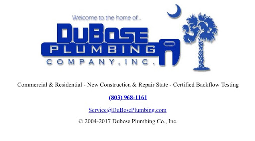 Dubose Plumbing Co Inc in Sumter, South Carolina