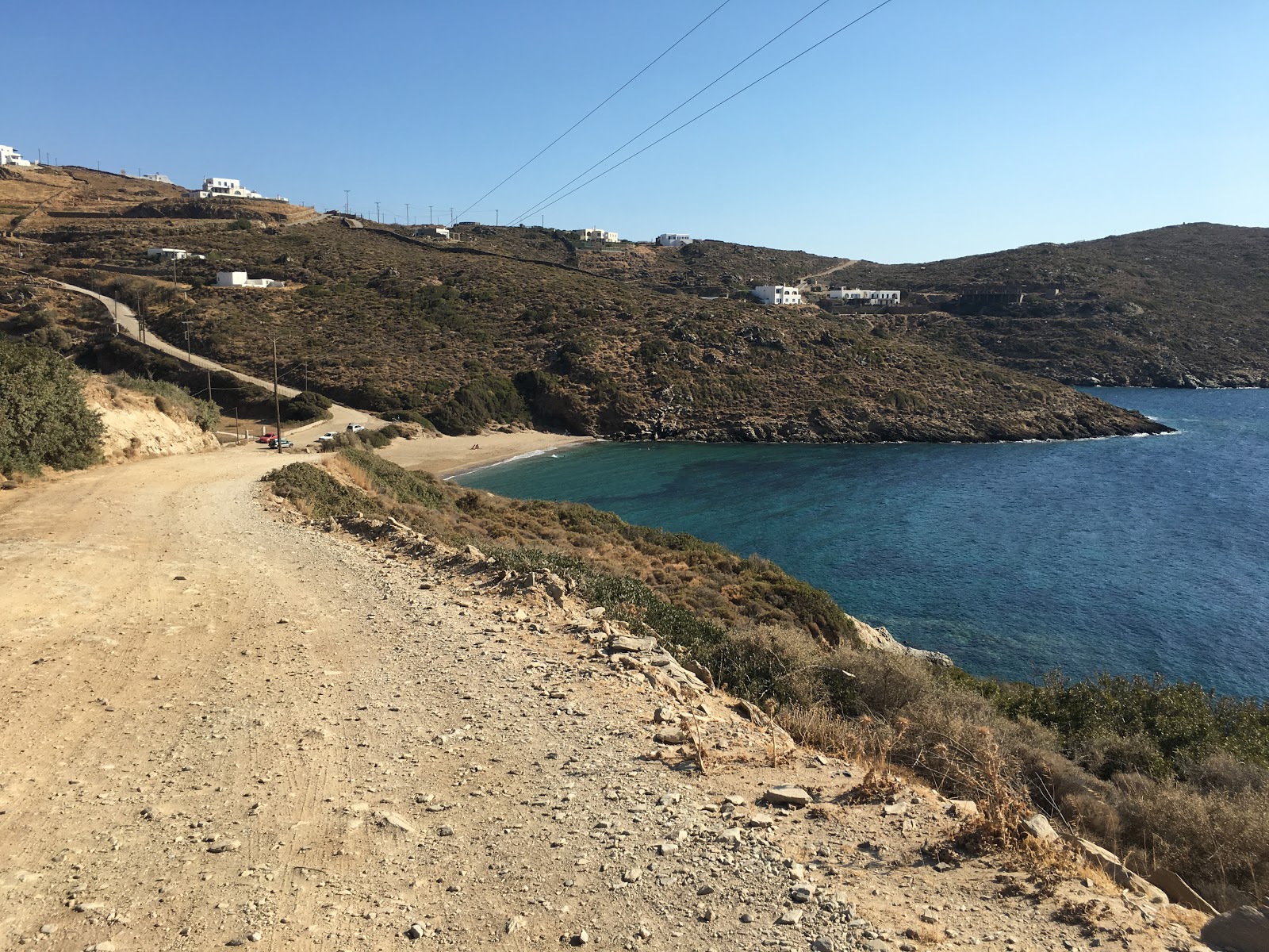 Foto van Kourtali Beach met gemiddeld niveau van netheid