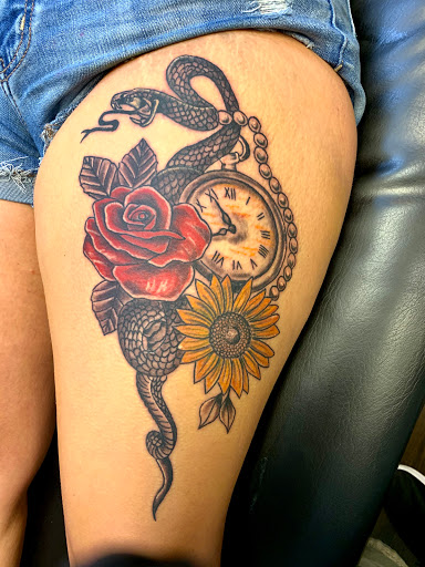 Explore egyptian hieroglyphs tattoo ideas, creative tattoo ideas in Gadsden, available at Zekez Inkz Tattoos & Piercings