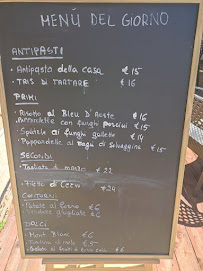 Menu / carte de Brasserie La Neige à Pian de' Valli