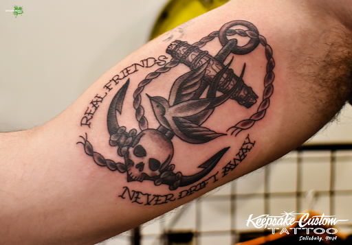 Explore d&d tattoo ideas, creative tattoo ideas in Salisbury, available at Keepsake Custom Tattoo & Body Piercing Laser Tattoo Removal