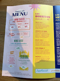 Restaurant mexicain Fresh Burritos Saint-Lazare à Paris - menu / carte