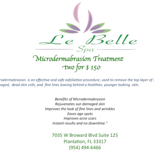 Day Spa «Le Belle SPA», reviews and photos, 7035 W Broward Blvd #125, Plantation, FL 33317, USA