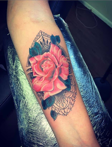 Explore banner tattoo ideas, creative tattoo ideas in North Port, available at 20 Fifth Ink
