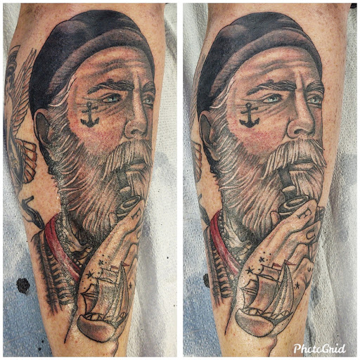 Explore royal tattoo ideas, creative tattoo ideas in Brighton, available at Valkyrie Tattoos