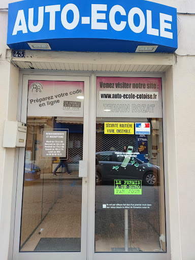 Auto-École Ternin-Rozat à La Côte-Saint-André, Isère