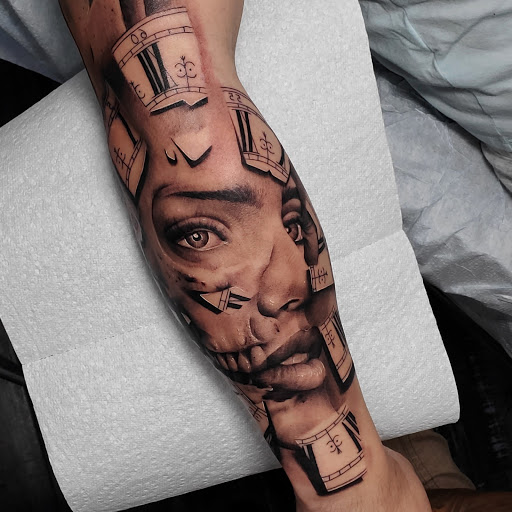 Explore city morgue tattoo ideas, creative tattoo ideas in Astoria, available at INKSTINCT NYC