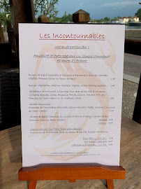 Menu / carte de Le Sauconna à Saint-Jean-de-Losne