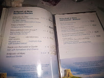 Restaurant italien Su Zileri à Torre di Bari (le menu)