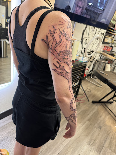 Explore matching tattoo ideas siblings, creative tattoo ideas in Chatsworth, available at Old English Tattoo Studio