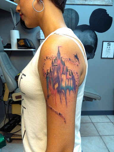 Explore small pirate tattoo ideas, creative tattoo ideas in Bradenton, available at Memory Lane Tattoo Co.