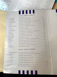 La Voile Bleue Trouville - Pizza à Trouville-sur-Mer menu