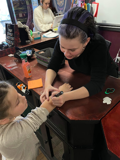 Explore broken tattoo ideas, creative tattoo ideas in Clarksville, available at Dark Raine Tattoo