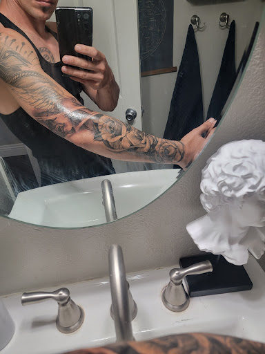 Explore name on neck tattoo ideas, creative tattoo ideas in Highland, available at steel and ink tattoo