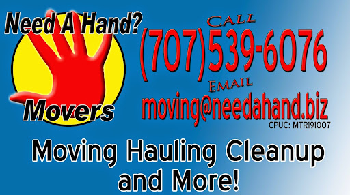 Moving and Storage Service «Need A Hand Movers», reviews and photos, 5484 Diane Way, Santa Rosa, CA 95409, USA