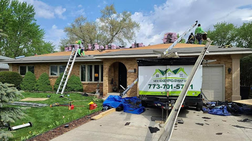 Roofing Contractor «New Edge Improvement Roofing Companies Chicago», reviews and photos, 7151 W Belmont Ave, Chicago, IL 60634, USA
