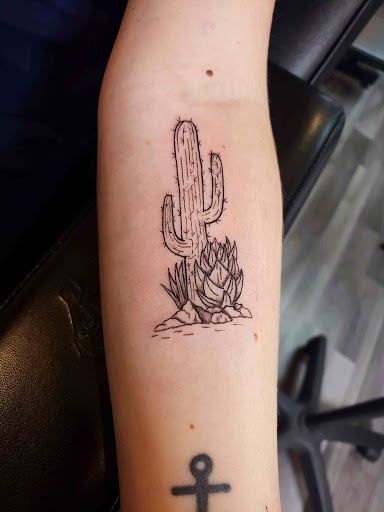 Explore arcane tattoo ideas, creative tattoo ideas in Clarkston, available at Koby Hardy Piercing & Tattoo