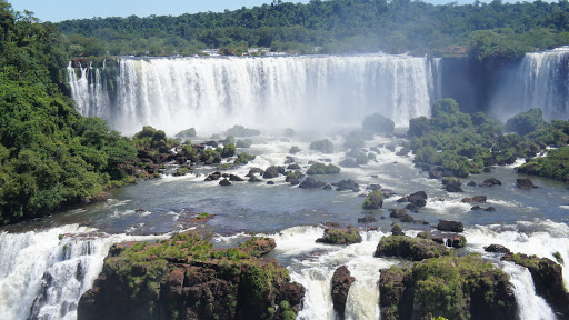 Natural waterfalls in Buenos Aires