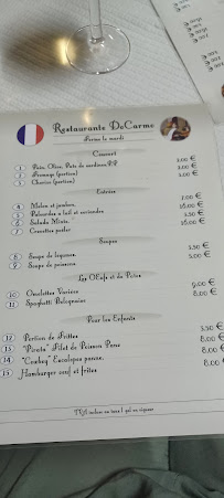 Restaurante Casa De Pasto Do Carmo em Quelfes menu n° 6