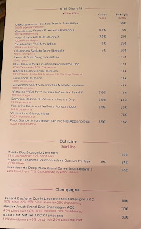 Menu / carte de Ago & Lillo Bistrot à Rome