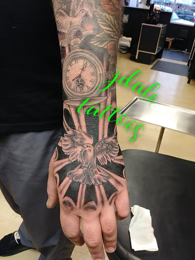 Explore forearm tattoo ideas for females, creative tattoo ideas in Sedalia, available at Skin Thieves Tattoo Studio