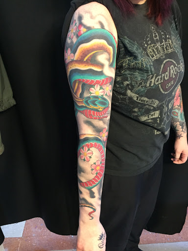 Explore friends tv tattoo ideas, creative tattoo ideas in Laramie, available at Vintage Electric Tattoo