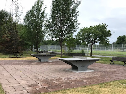 Concrete Pingpong Table, Parc Ignace-Bourget