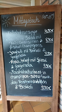 Menu du Osteria Ballerino à Stahnsdorf