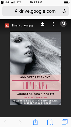 Hair Salon «Thairapy Salon», reviews and photos, 402 E Church St #106, Cartersville, GA 30121, USA