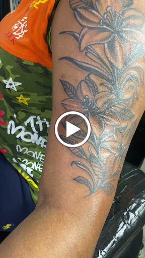 Explore color sleeve tattoo ideas, creative tattoo ideas in Jacksonville, available at Renegade Art Studio LLC