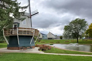 Pella's Sunken Gardens Windmill image
