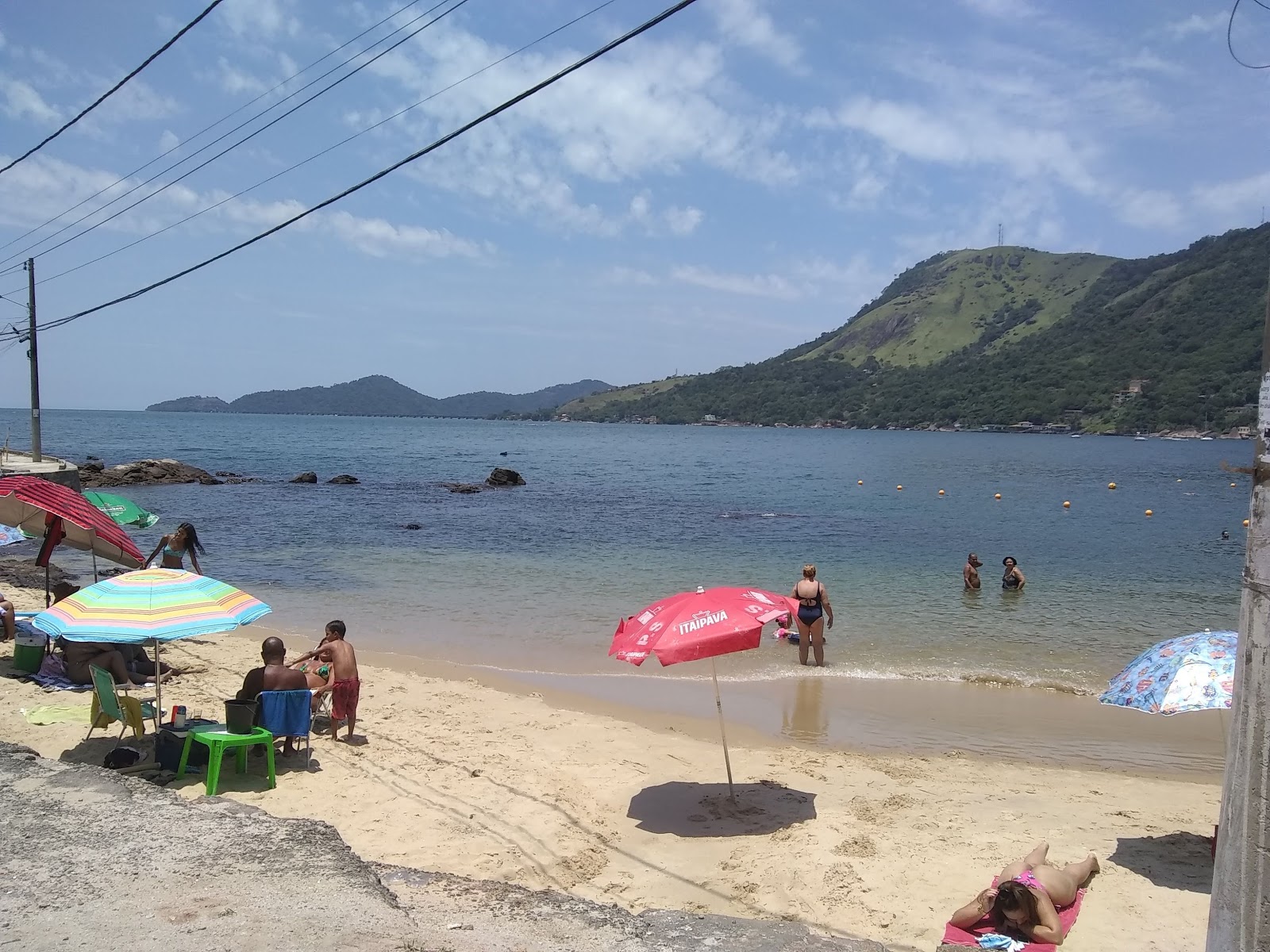 Foto van Saco Beach en de nederzetting