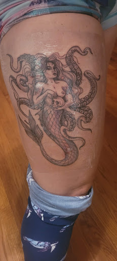 Explore old english tattoo ideas, creative tattoo ideas in Atlantic Beach, available at The Ink Chamber Tattoo Parlor