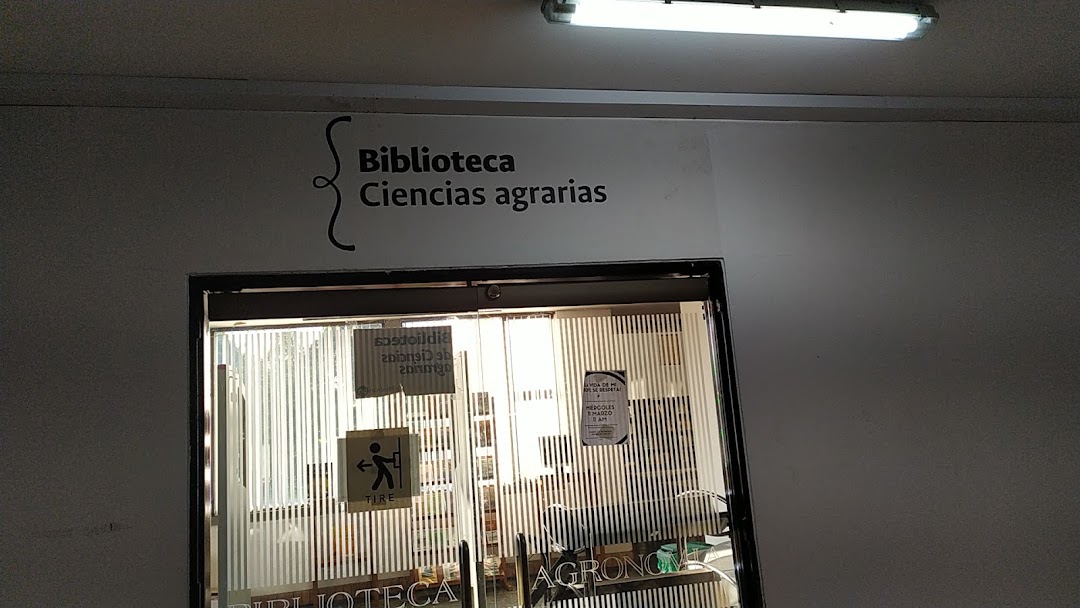 Biblioteca Ciencias agrarias